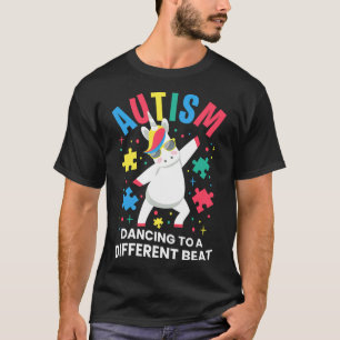 T-shirt Sensibilisation sur l'autisme Jour Mois Danse À Un
