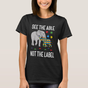 T-shirt Sensibilisation sur l'autisme Maman Papa Autistic