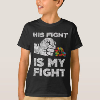 T-shirt Sensibilisation sur l'autisme Maman Papa Parents A