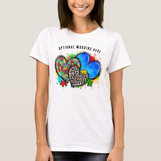 T-shirt Sensibilisation sur l'autisme mignonne