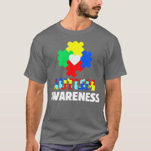 T-shirt Sensibilisation sur l'autisme mois autisme jour au