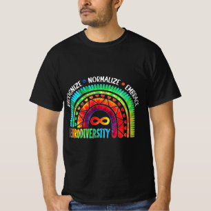 T-shirt Sensibilisation sur l'autisme Mois Neurodiversité 