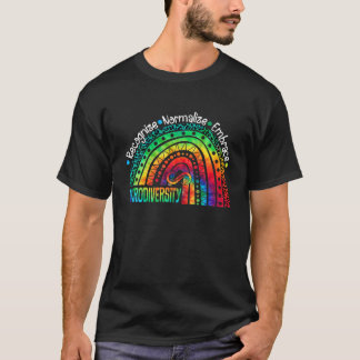 T-shirt Sensibilisation sur l'autisme Mois Neurodiversité