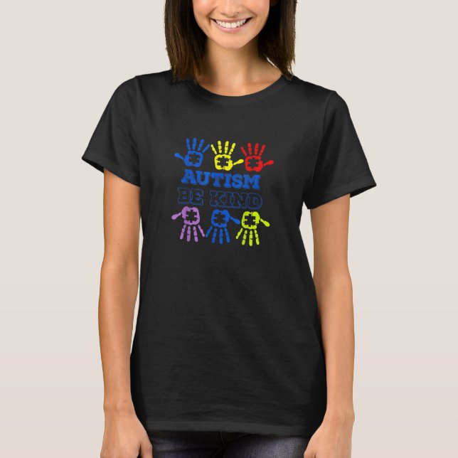 T-shirt Sensibilisation sur l'autisme Pour Papa Maman Thér (Devant)