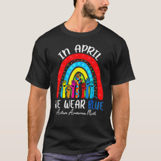 T-shirt Sensibilisation sur l'autisme Puzzle Pièce Fidget 
