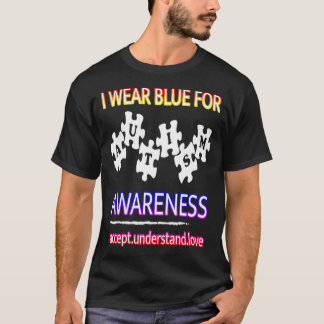 T-shirt Sensibilisation sur l'autisme Sensibilisation sur 