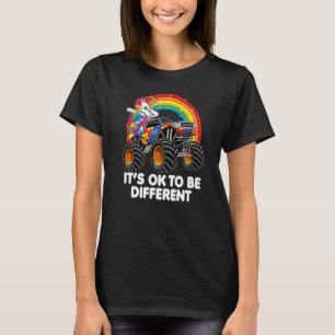 T-shirt Sensibilisation sur l'autisme Unicorn Monster Cami