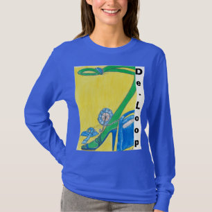 T-shirt Sensibilisation verte dans une chaussure