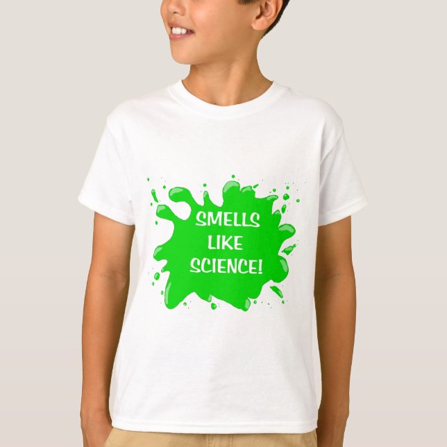 T-shirt sent comme la science (Devant)