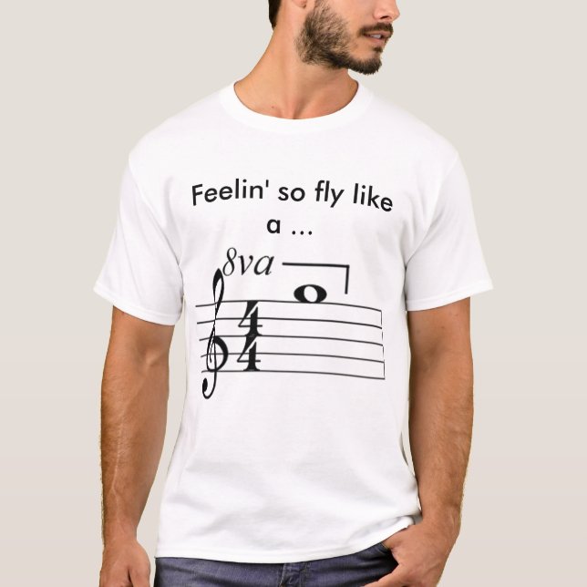 T-shirt Sentant ainsi la mouche comme A… (Devant)