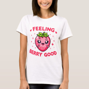 T-shirt Sentez Berry Bon Amusant fraise