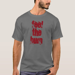 T-shirt "sentez brûlure"