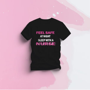 T-shirt Sentez en sécurité pendant le sommeil de nuit avec
