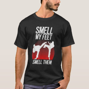 T-shirt Sentez Mes Pieds Sentez-Les Karaté Vintage Rétro