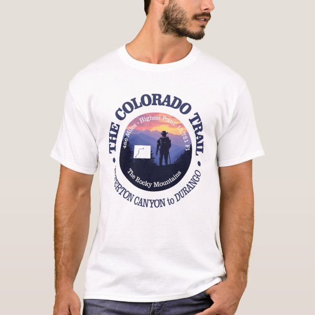 T-shirt Sentier du Colorado (rd2) (Devant)