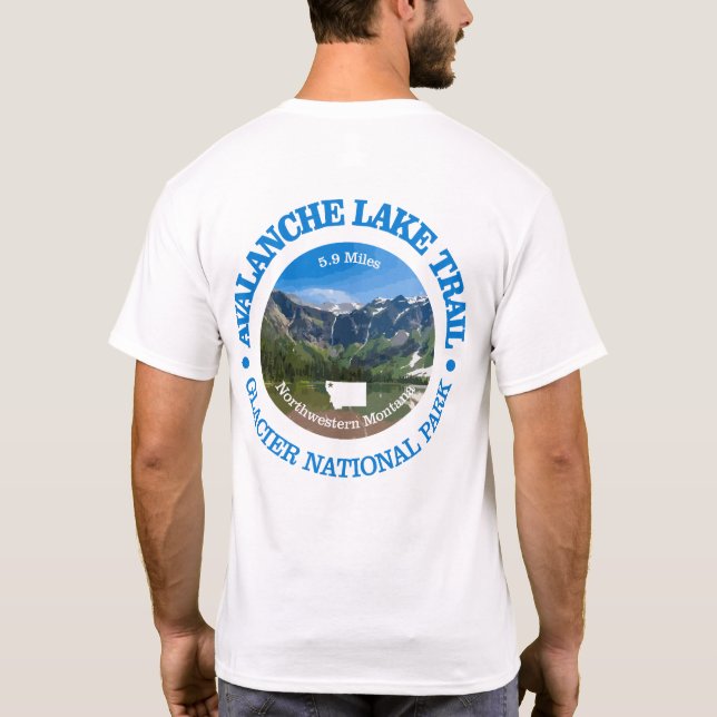 T-shirt Sentier du lac Avalanche (PCO) (Dos)
