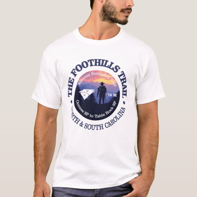T-shirt Sentier Foothills (rd2) (Devant)
