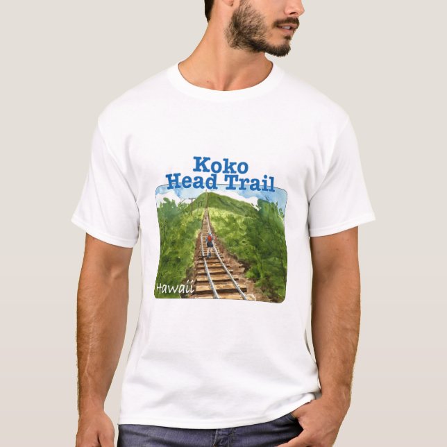 T-shirt Sentier Koko Head, Hawaii (Devant)