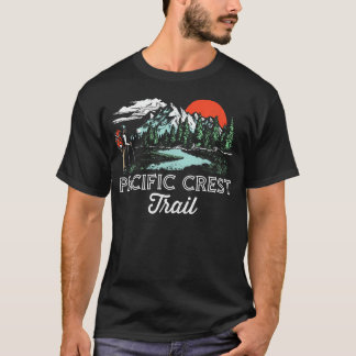 T-shirt Sentier Pacific Crest Vintage en détresse