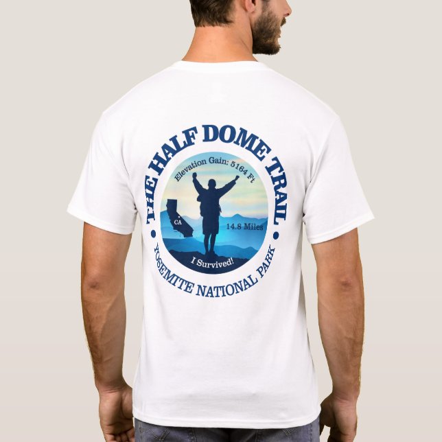 T-shirt Sentier semi-dôme (randonnée) (Dos)