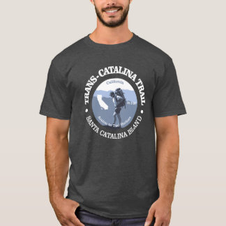 T-shirt Sentier TransCatalina Fond