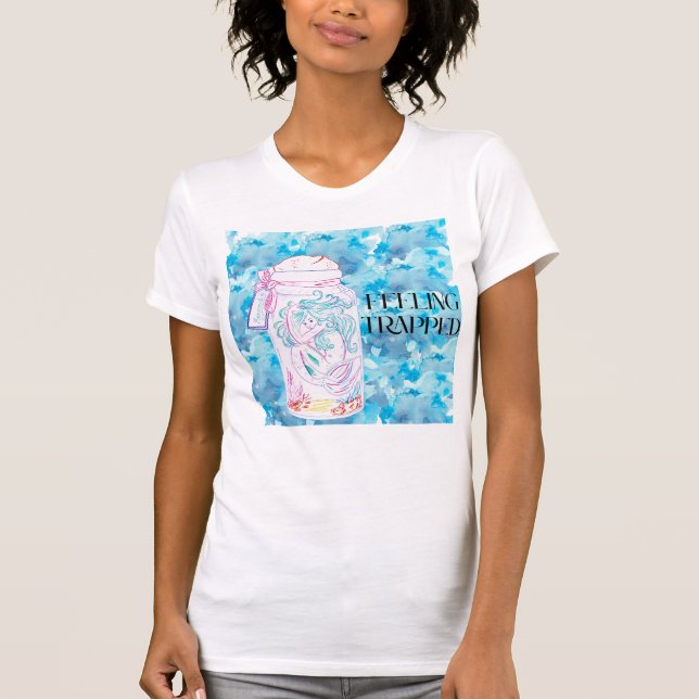 T-shirt Sentiment bloqué (Devant)
