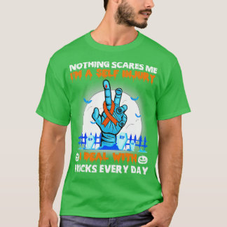 T-shirt Sentiment d'auto-blessure Rien ne me fait peur Sal