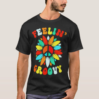 T-shirt Sentir Super Fleur 60S Les années 70 Hippie drôle