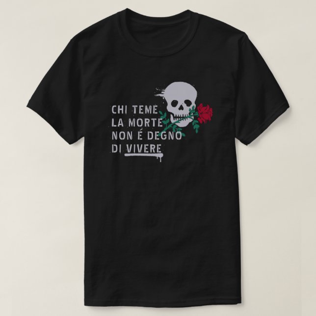 T-SHIRT SENZA PAURA (Design devant)