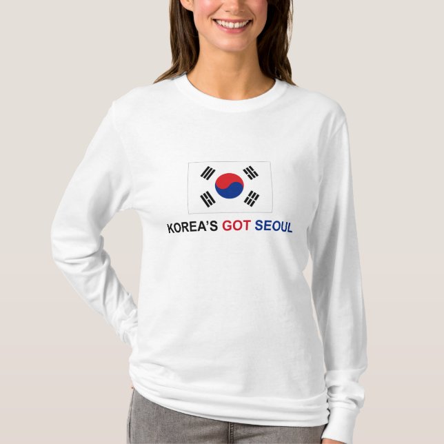 T-shirt Séoul passé de la Corée (Devant)