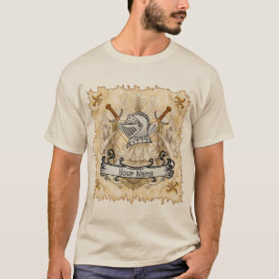 T-shirt Sepia knight Shield