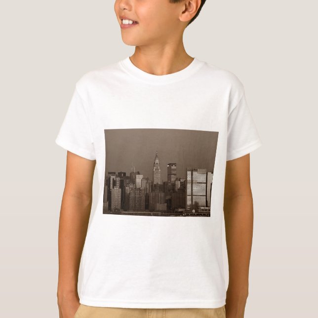 T-shirt Sepia New York (Devant)