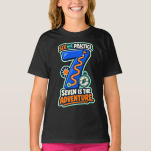 T-shirt Sept ans est l'anniversaire de la route de l'avent