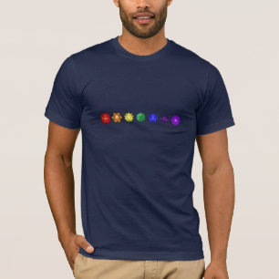 T-shirt Sept Chakras horizontal