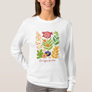 T-shirt Sept Espèces d'Israël – Illustrations Botaniques M
