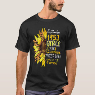 T-shirt Septembre 1953 Les Filles Sont Brillantes Mélangée