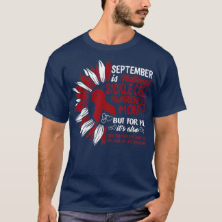 T-shirt Septembre Sensibilisation nationale à la faucille