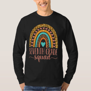 T-shirt Septième année Escouade Équipe professeur de 7e an