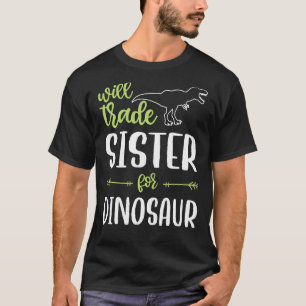 T-shirt Sera Échange Soeur Pour Dinosaur Matching Family F