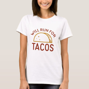 T-shirt Sera En Cours Pour Tacos