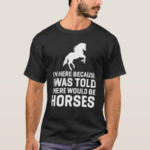 T-shirt Serait Cheval Animal Cheval équitation