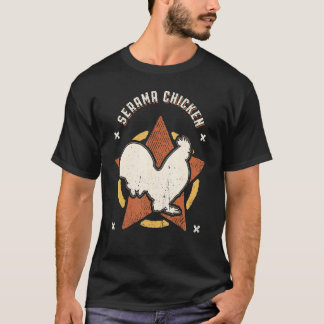 T-shirt Serama Chicken Vintage Retro Classic Animal