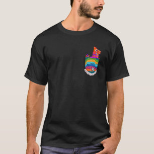 T-shirt Serape Pocket Pinata Mexicaine Funny Fiesta Cinco