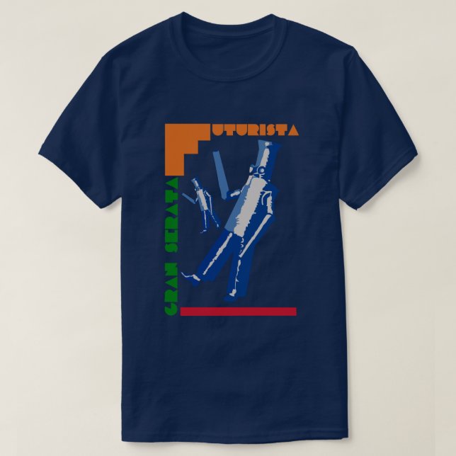 T-SHIRT SERATA FUTURISTA (Design devant)