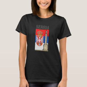T-shirt Serbie
