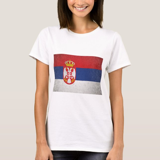 T-shirt Serbie (Devant)