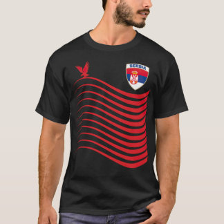 T-shirt Serbie Basket-ball Jersey Srbija Basket-ball Drape