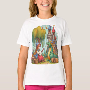T-shirt Serenade de dragon par une princesse mystique