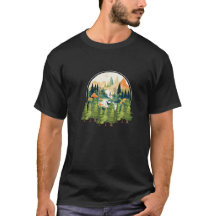 Serene Forest Hike & Deer | Le graphique de Nature