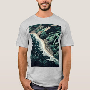 T-shirt Serene Shores